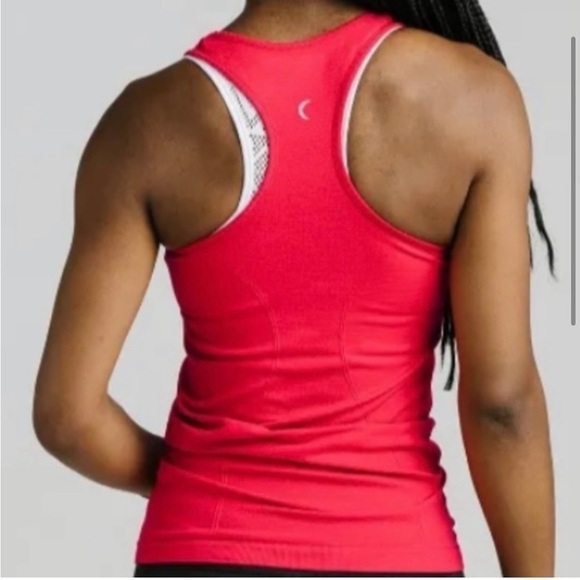 Zyia Active Copper Charged Racerback Workout Tank Women’s Size Medium Red - Picture 2 of 9